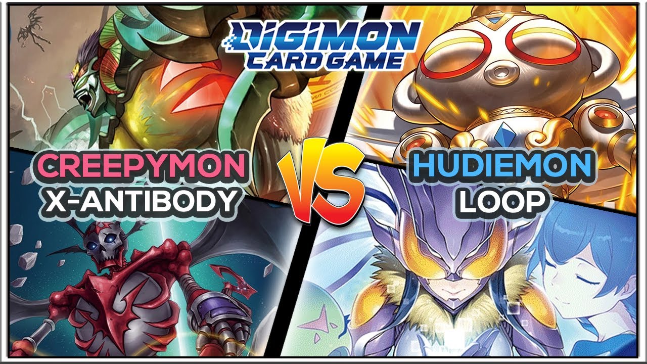 *NEW* Creepymon X vs Hudiemon • BT24 Gameplay | DCGO Beta | Digimon TCG