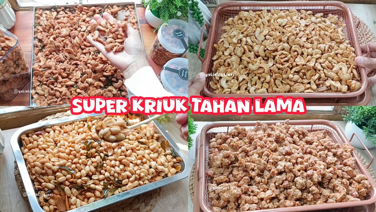 4 RESEP KACANG KRIUK BIKIN KETAGIHAN TAHAN LAMA BISA BUAT JUALAN HARGANYA BISA MAHAL BANGET 