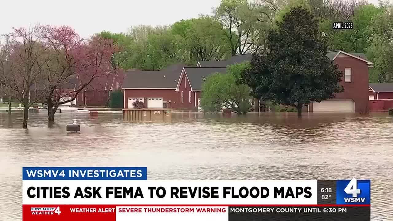 Cities ask FEMA to revise flood maps