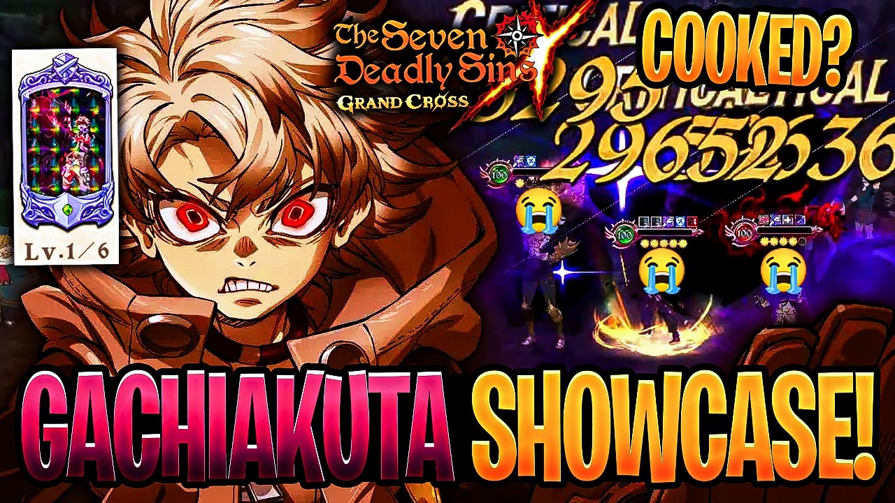 New F2P GACHIAKUTA COLLAB Showcase & Summons! HONESTLY COOKED?!?! | Seven Deadly Sins: Grand Cross