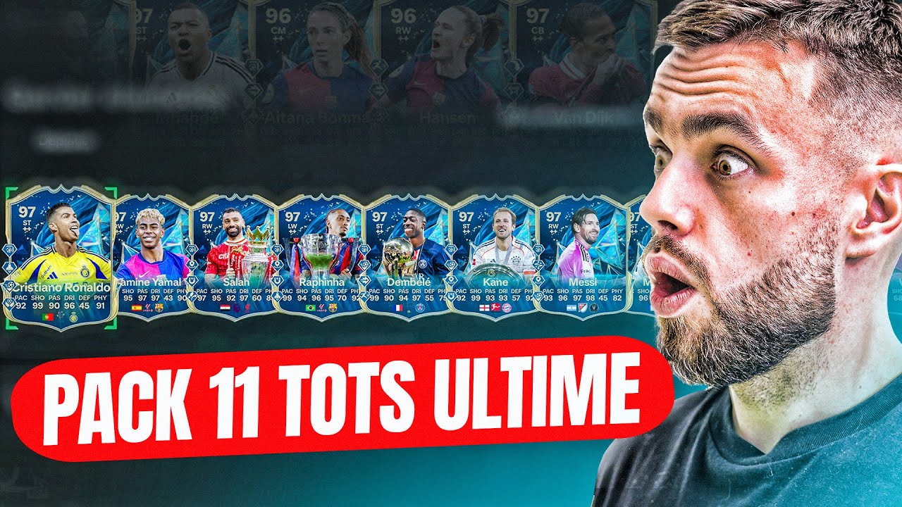 11 TOTS ULTIME DANS LE MEME PACK DANS MES RECOMPENSES 15-0 FUTCHAMPIONS !