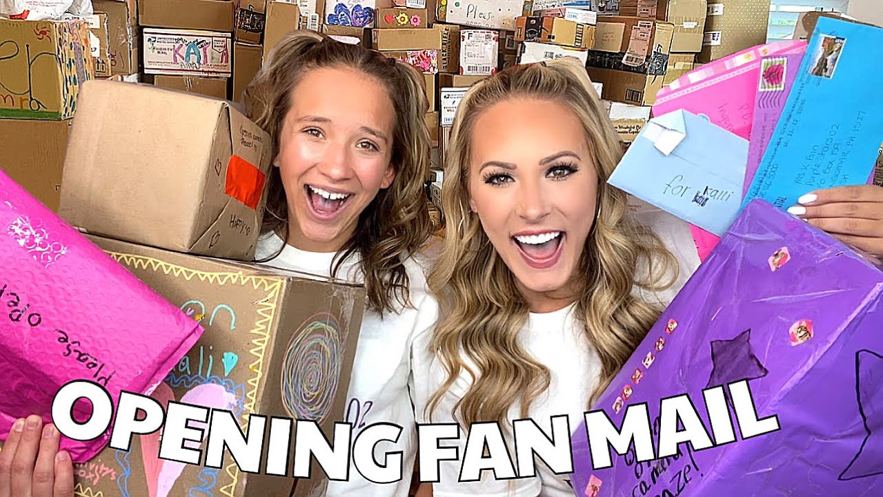 KAYLA & KALLI FAN MAIL UNBOXING SPECIAL 📦😱💌