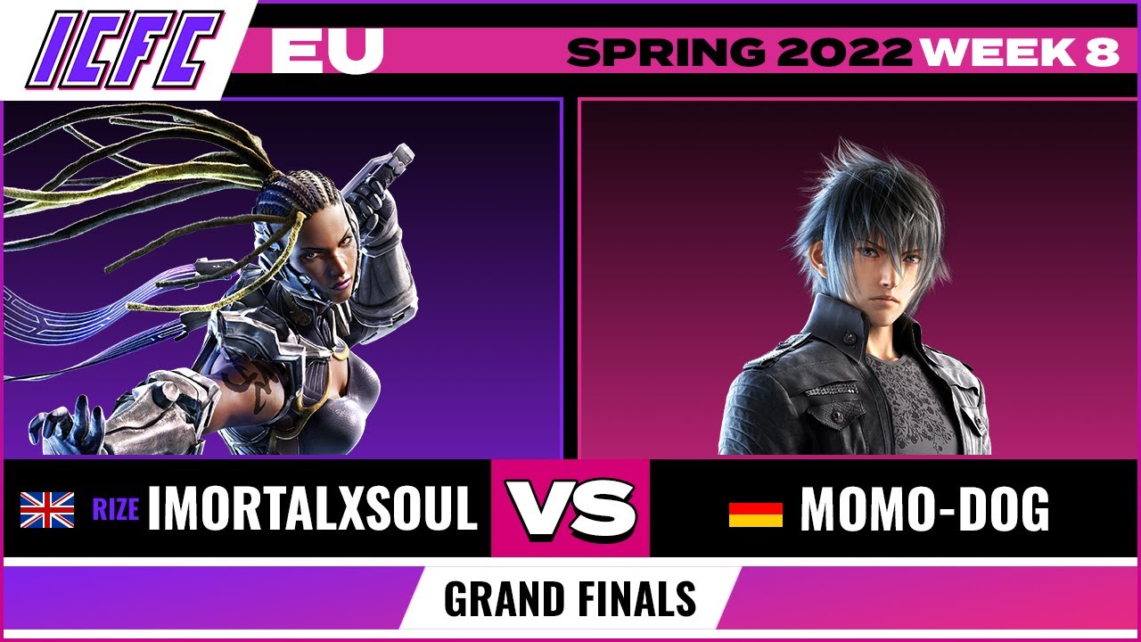 ImortalXSoul (Master Raven) vs. Momo-Dog (Noctis) Grand Finals - ICFC EU Tekken 7 Spring 2022 Week 8