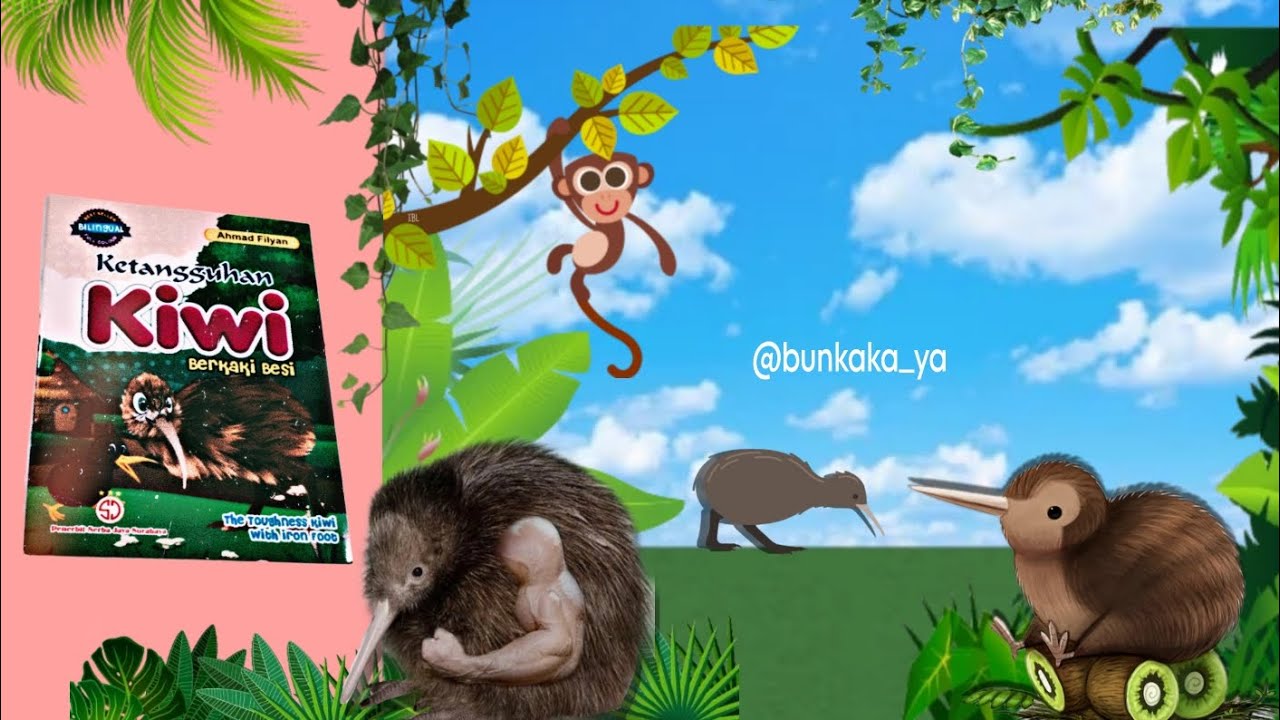 Dongeng Ketangguhan, Kiwi Berkaki Besi / Belajar Membaca Cerita Anak Balita Paud Tk