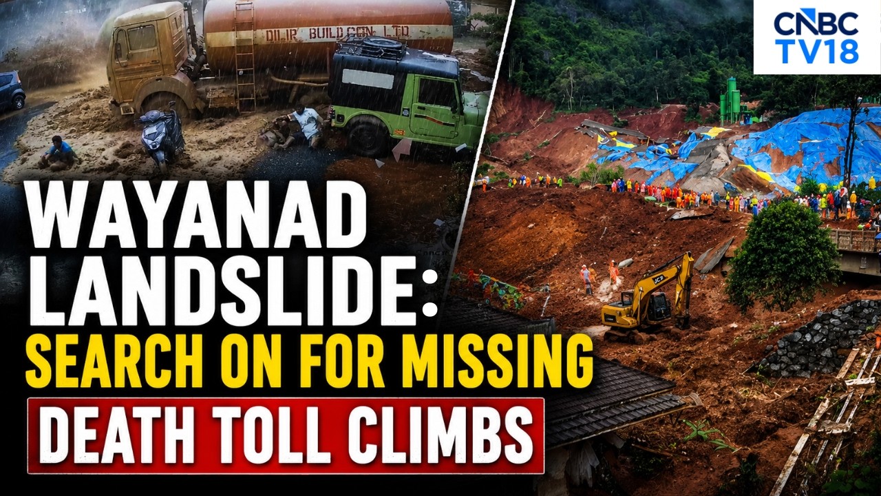 Wayanad Landslide Updates: 5 Dead, Several Missing As Rescue Operation Continues | Kerala News |N18V