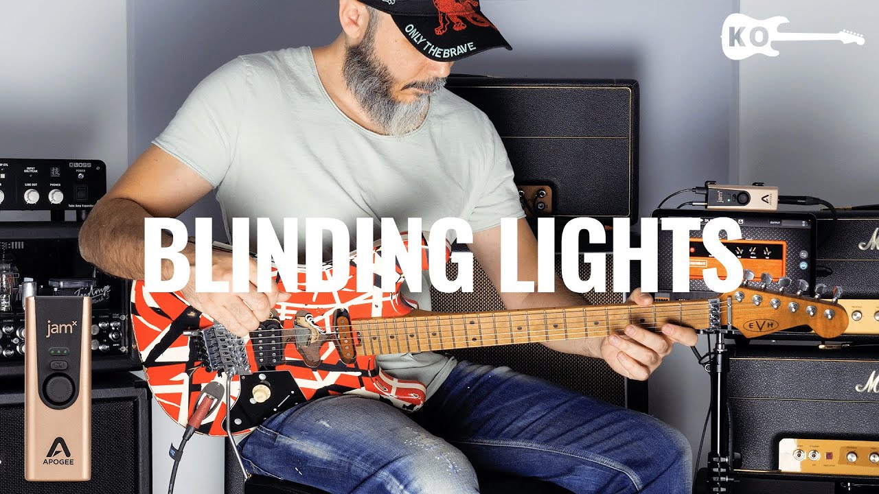The Weeknd - Blinding Lights - Metal Guitar Cover by Kfir Ochaion - Apogee JamX