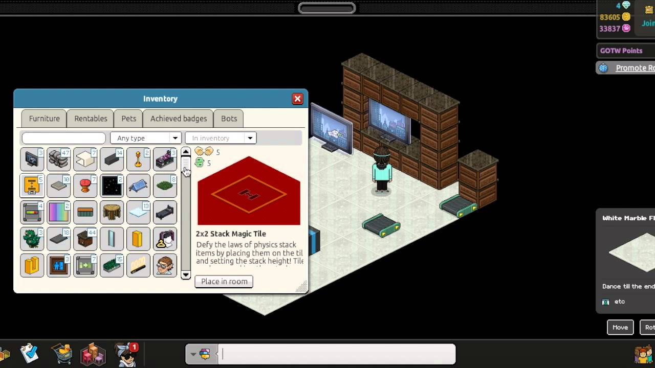 Habbo Hotel - Building Tips & Tricks