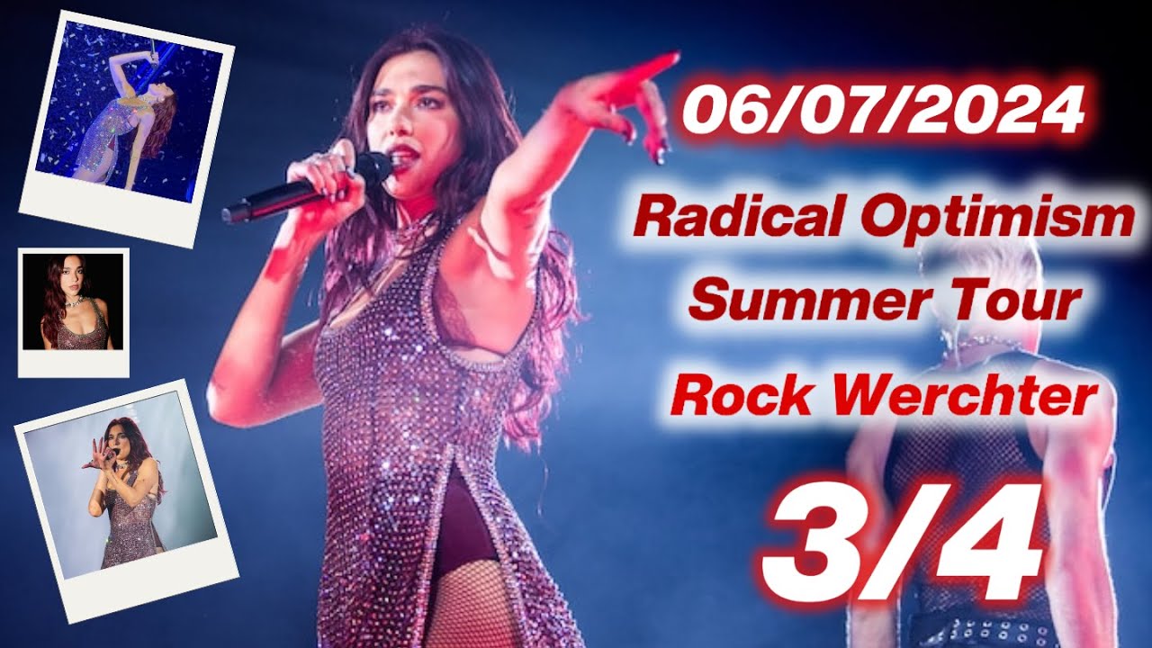 06/07/2024 (3/4) Radical Optimism Summer Tour #dualipa #dualipabelgium  #werchter @dualipa