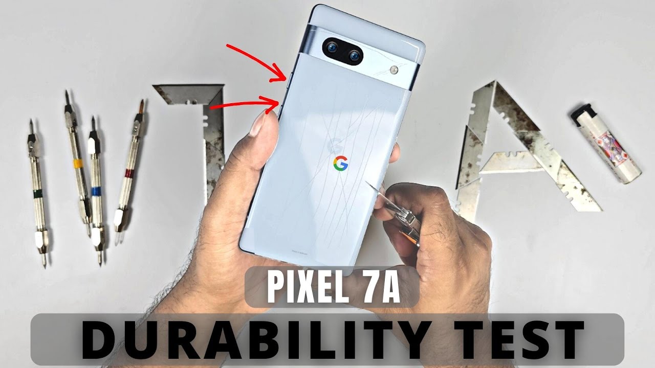 Google Pixel 7a Durability & Water Test - Improved Pixel 6a ?
