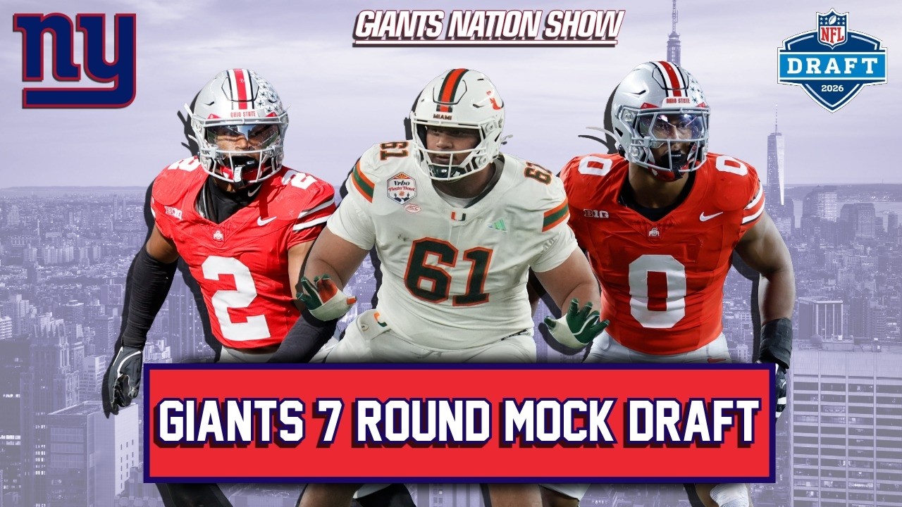 Giants 7 Round Mock Draft
