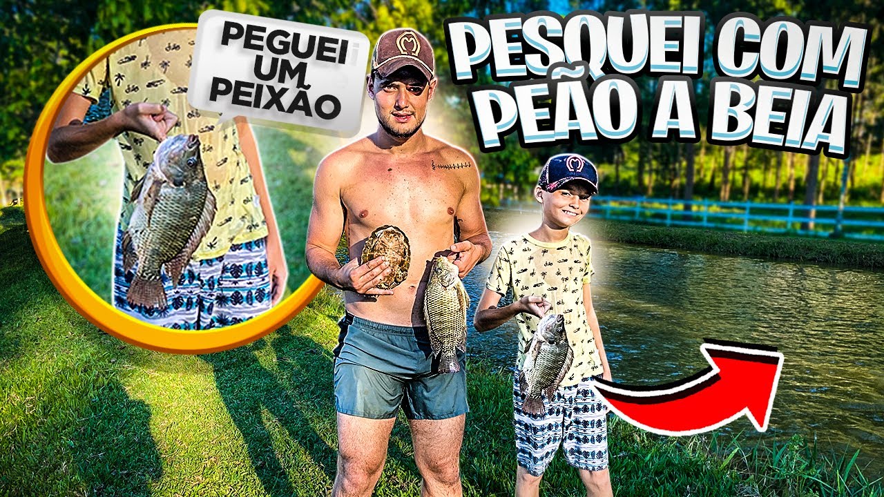 PESCARIA COM o PEÃO ABEIA