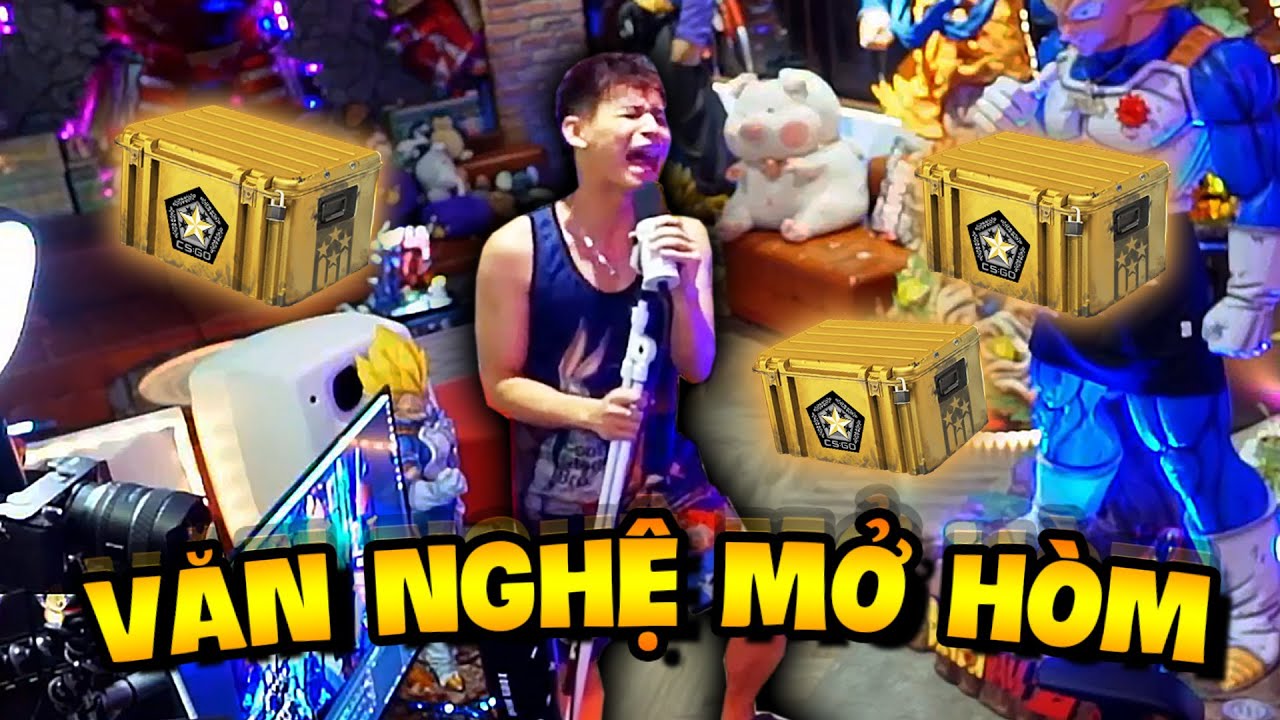 Tổ chức chương trình văn nghệ mở hòm CSGO cuối năm, Độ Mixi góp giọng như nuốt đĩa.