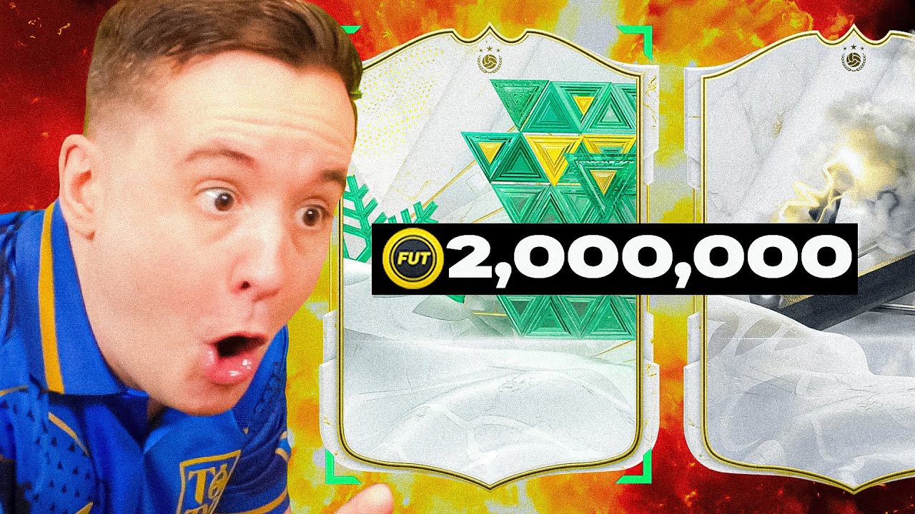 WE BOTH PACKED 1 MILLION COIN ICONS!!!