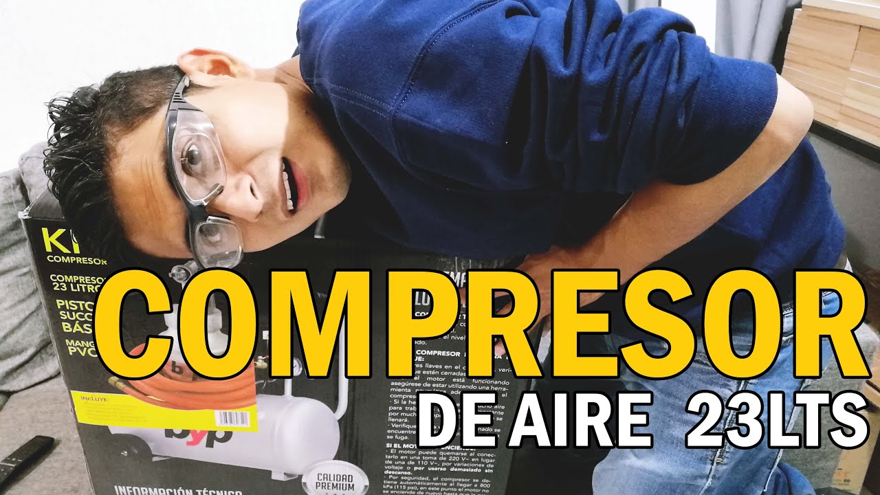 COMPRESOR DE AIRE ByP 23LTS | LEOMAN