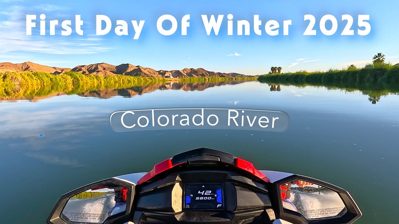 Jet Ski Colorado River First Day Of Winter 2025