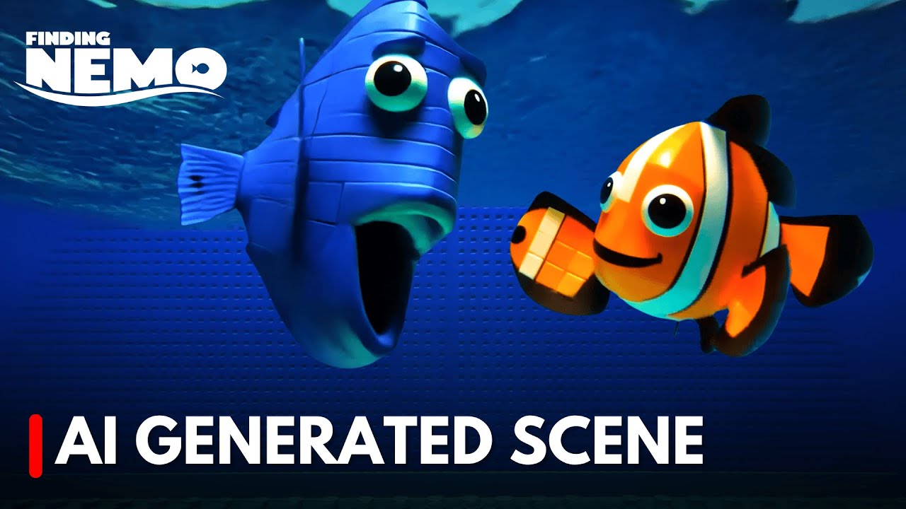 FINDING NEMO Dory Speaking Whale Scene Ruined By AI