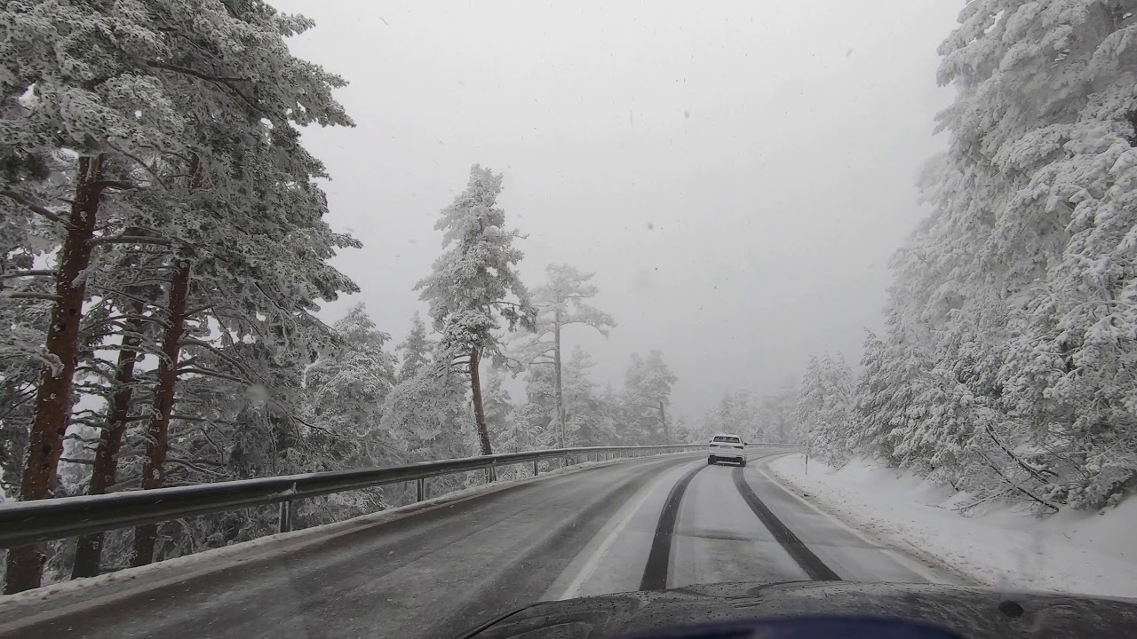 Snow - Nieve - Madrid - 2021- Puerto de Navacerrada - Winter- Invierno - Rascafria