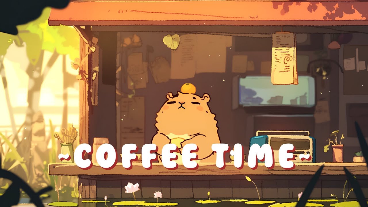 [Long Session] Capybara Study Beats | Cozy Beats for Relaxation 🦫 🎧 ✨