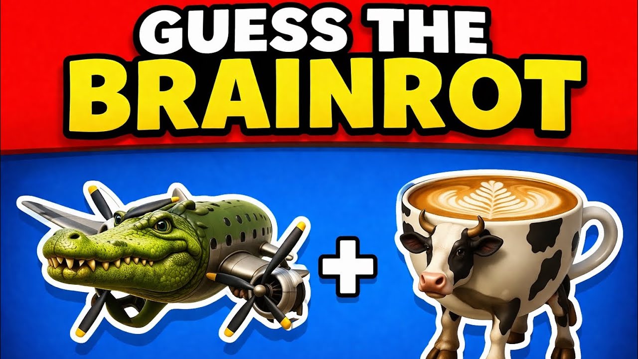 Guess the Italian Brainrot Memes by Emoji 🧠🐵🌳 Brainrot Meme Quiz