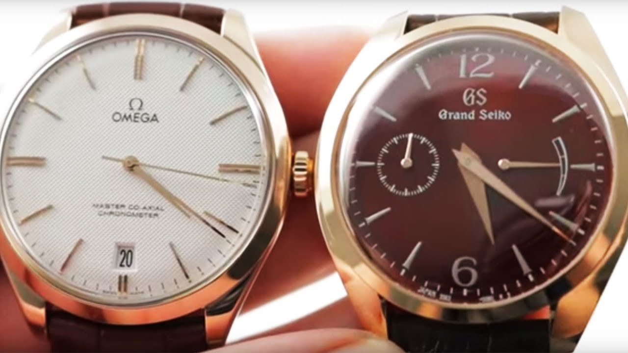 Omega vs Grand Seiko: Deville Tresor vs Elegance SBGK002 vs 432.53.40.21.02.002