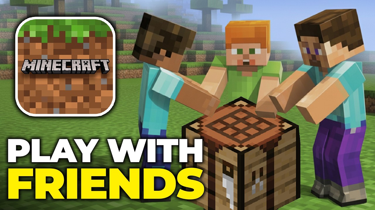 Как играть с друзьями в Minecraft Java Edition