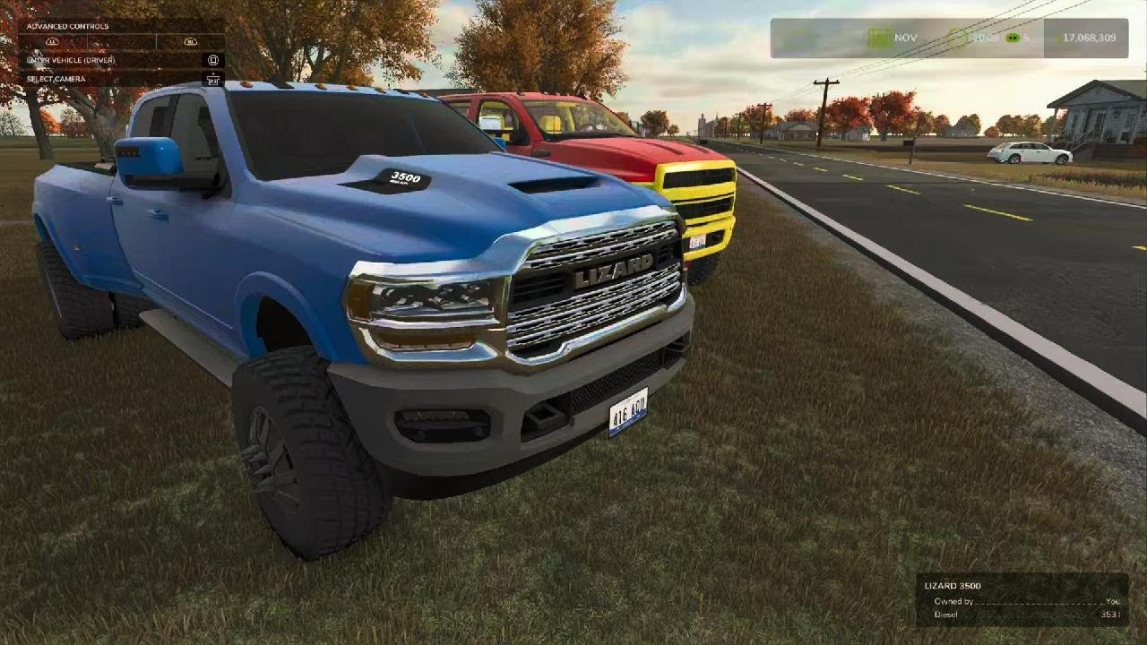 I went to that one yard sale with that guy and he had a ram and a McDonald's truck.