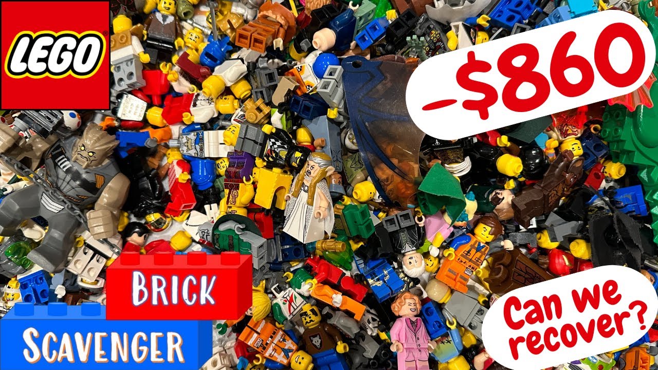 $860 Lego Minifigure Haul! Marvel, castle, LOTR, Star Wars&hellip; how did I do???