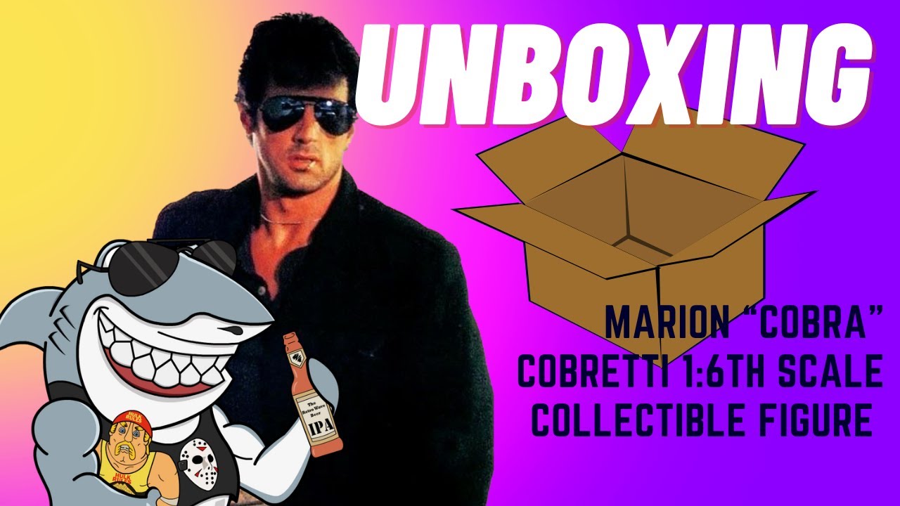 Cobra Marion Cobretti 1:6 Scale Collectible Figure Unboxing