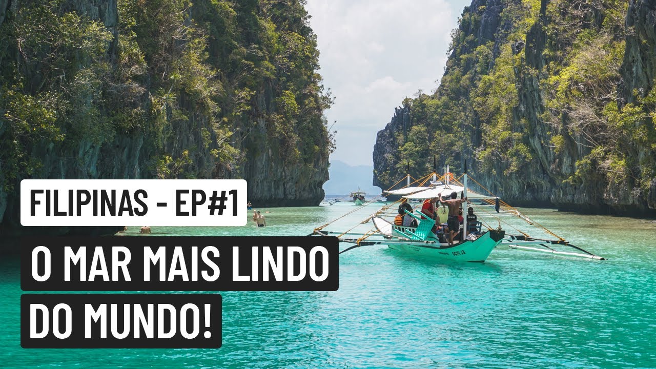 El Nido | Palawan | Passeio de Barco - Tour A | Viagem Filipinas Ep.1