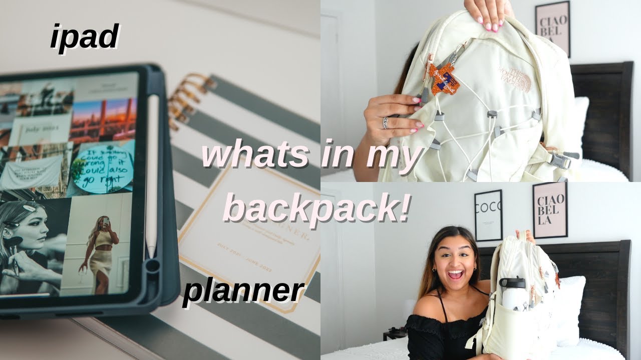 WHATS IN MY COLLEGE BACKPACK!