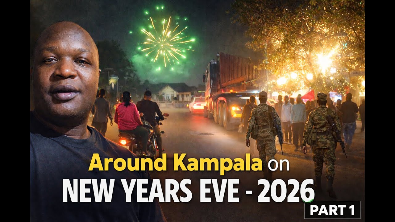RIDE ALONG:  Around KAMPALA on NEWYEARS EVE PART 1