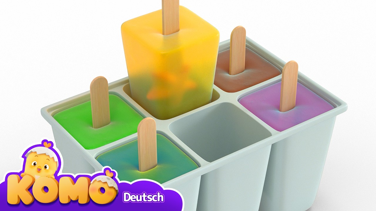 In dem süßen Eis am Stiel ist ein Spielzeug! | Kinderspiel | Eis am Stiel | Überraschung Komo