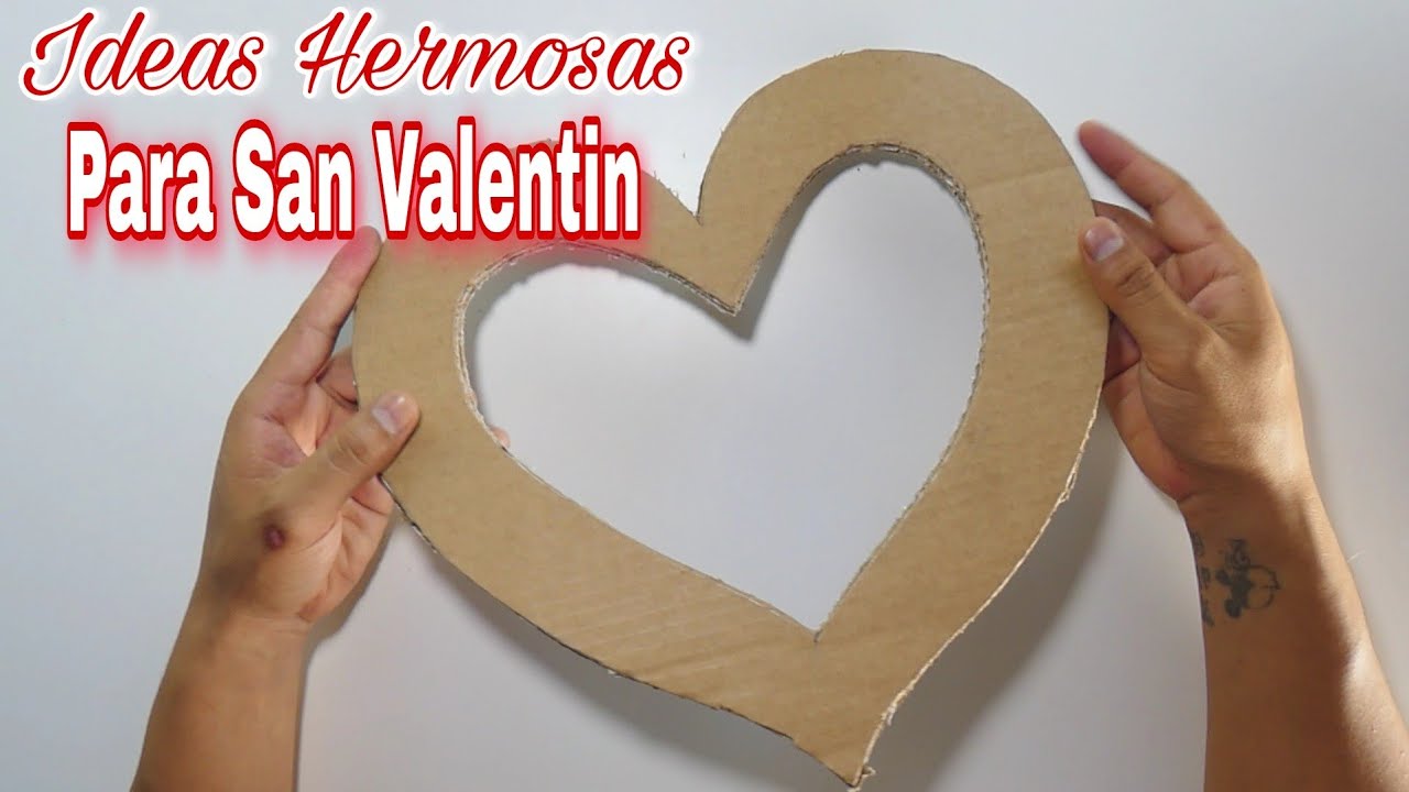 Manualidades Para SAN VALENTIN/ Diy Valentine's Day | Decoraciones para el 14 de Febrero.