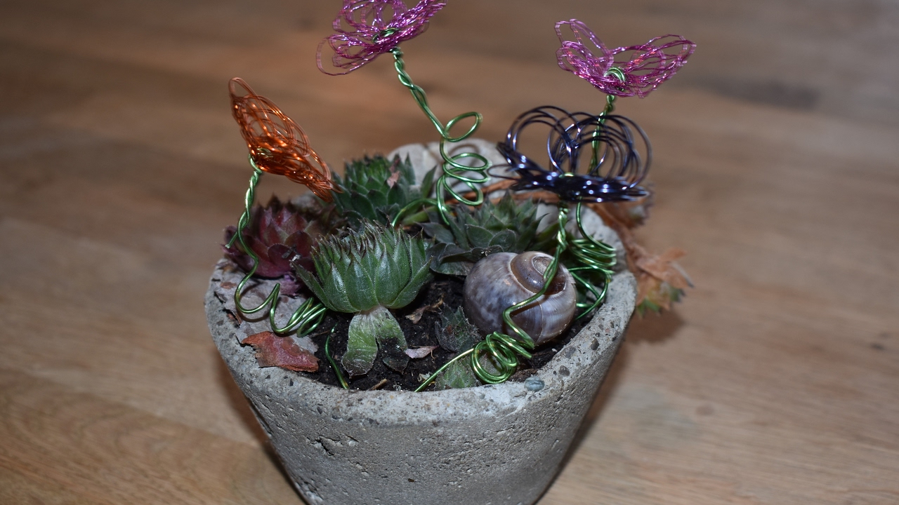 Drahtblumen Selber machen