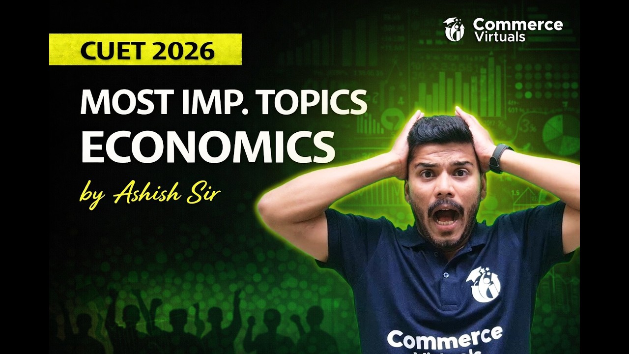Economics CUET 2026 | High Weightage Topics You Can’t Miss