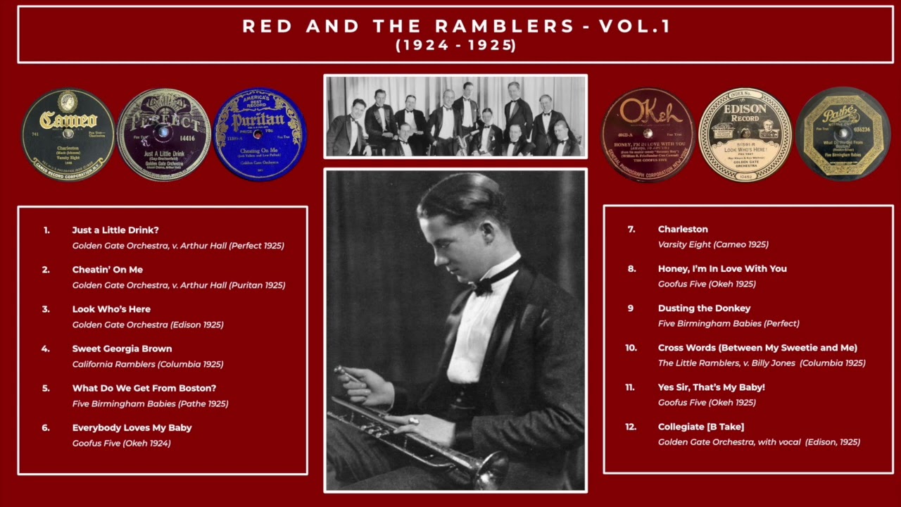 Red and the Ramblers: Vol  1. (1924 - 1925)