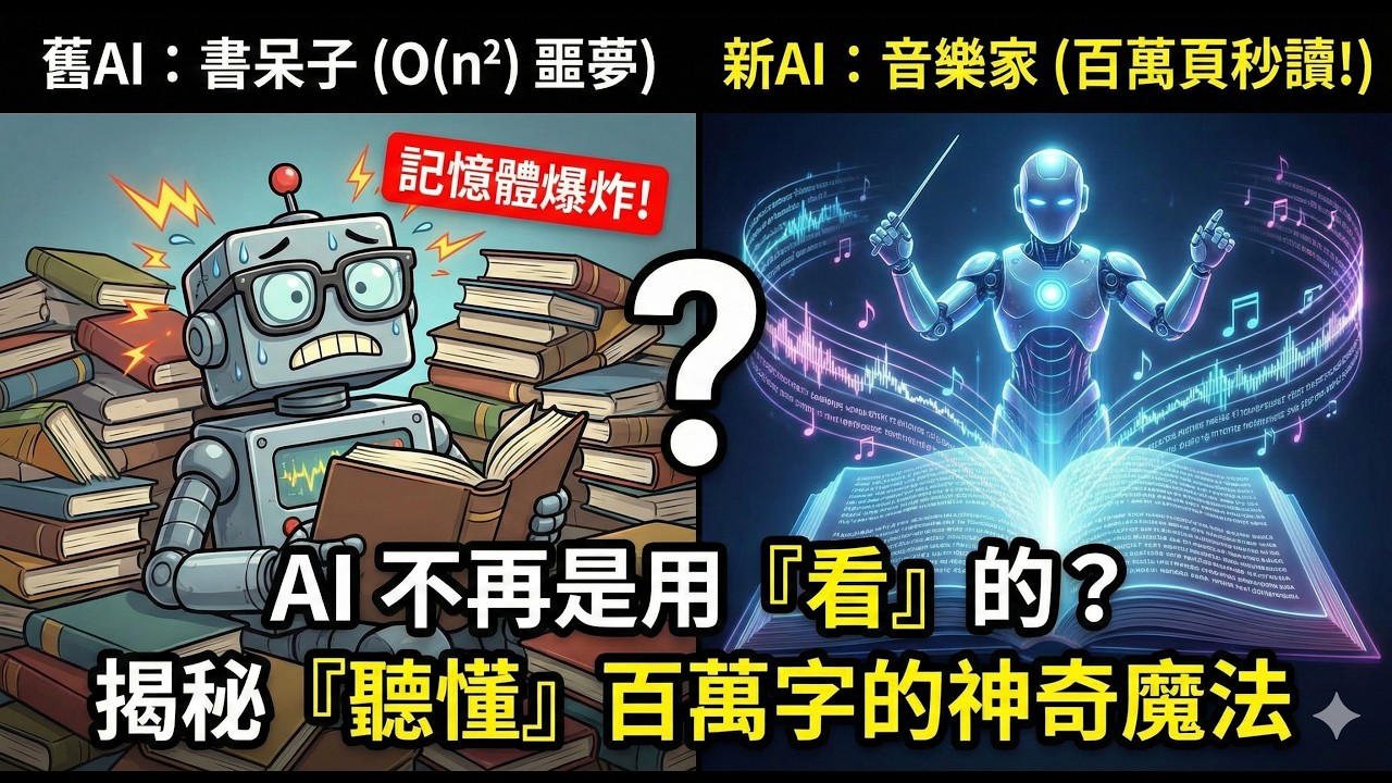 AI 竟然是用「聽」的？從死板書呆子進化成「百萬字音樂家」的秘密