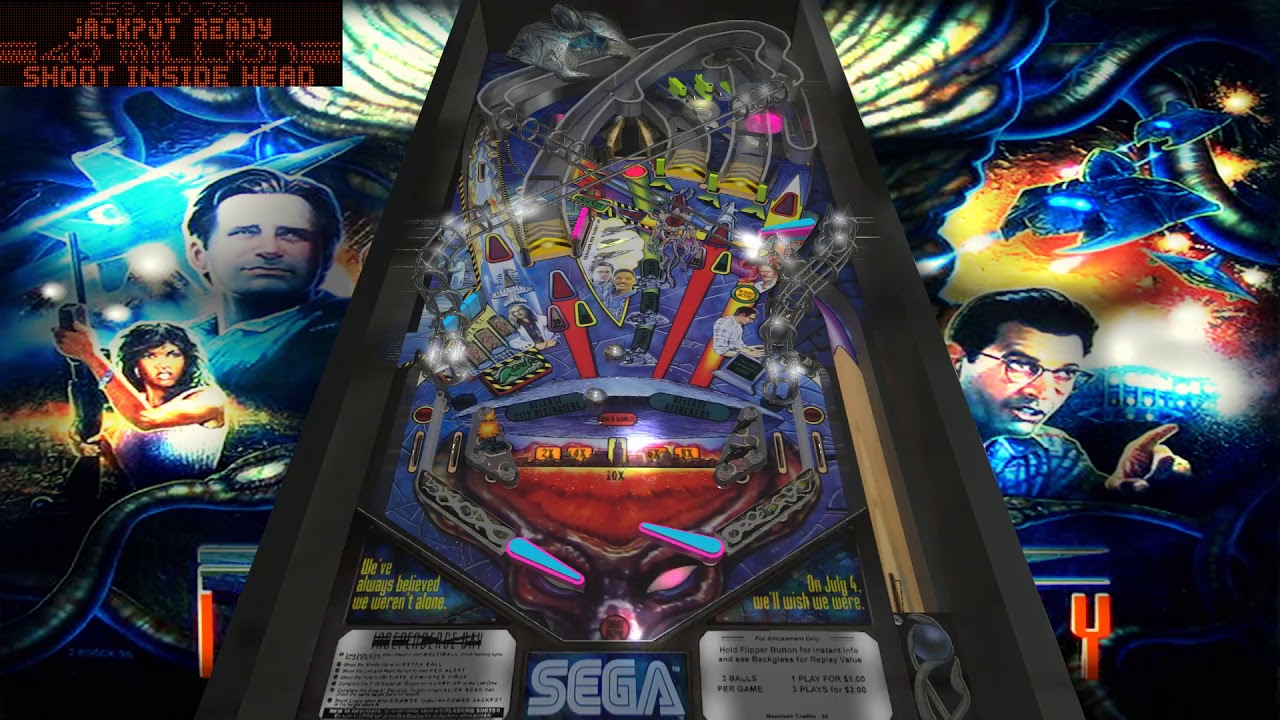 Independence Day Pinball VPX