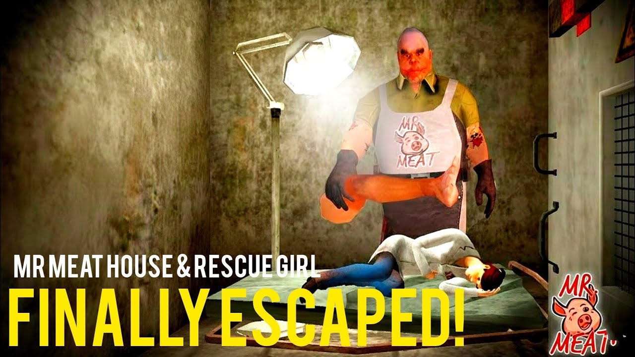 MR. MEAT GAMEPLAY IN HINDI | FULL ESCAPE & RESCUE MISSION COMPLETE
