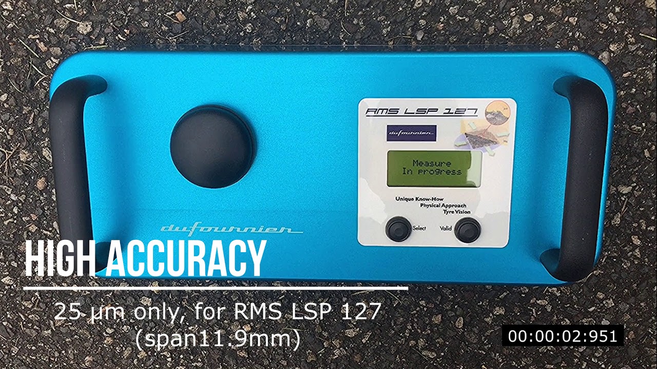Roughness Measurement System by Dufournier