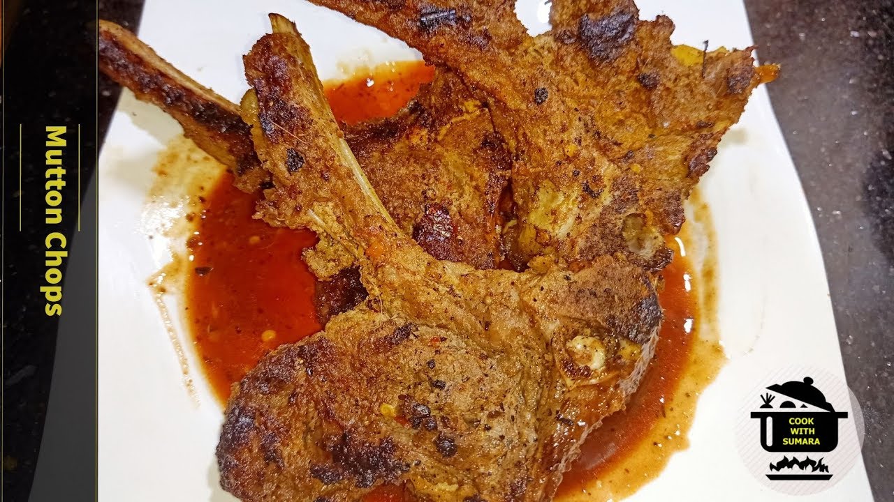 Grilled Mutton Chops Recipe (Cook With Sumara)