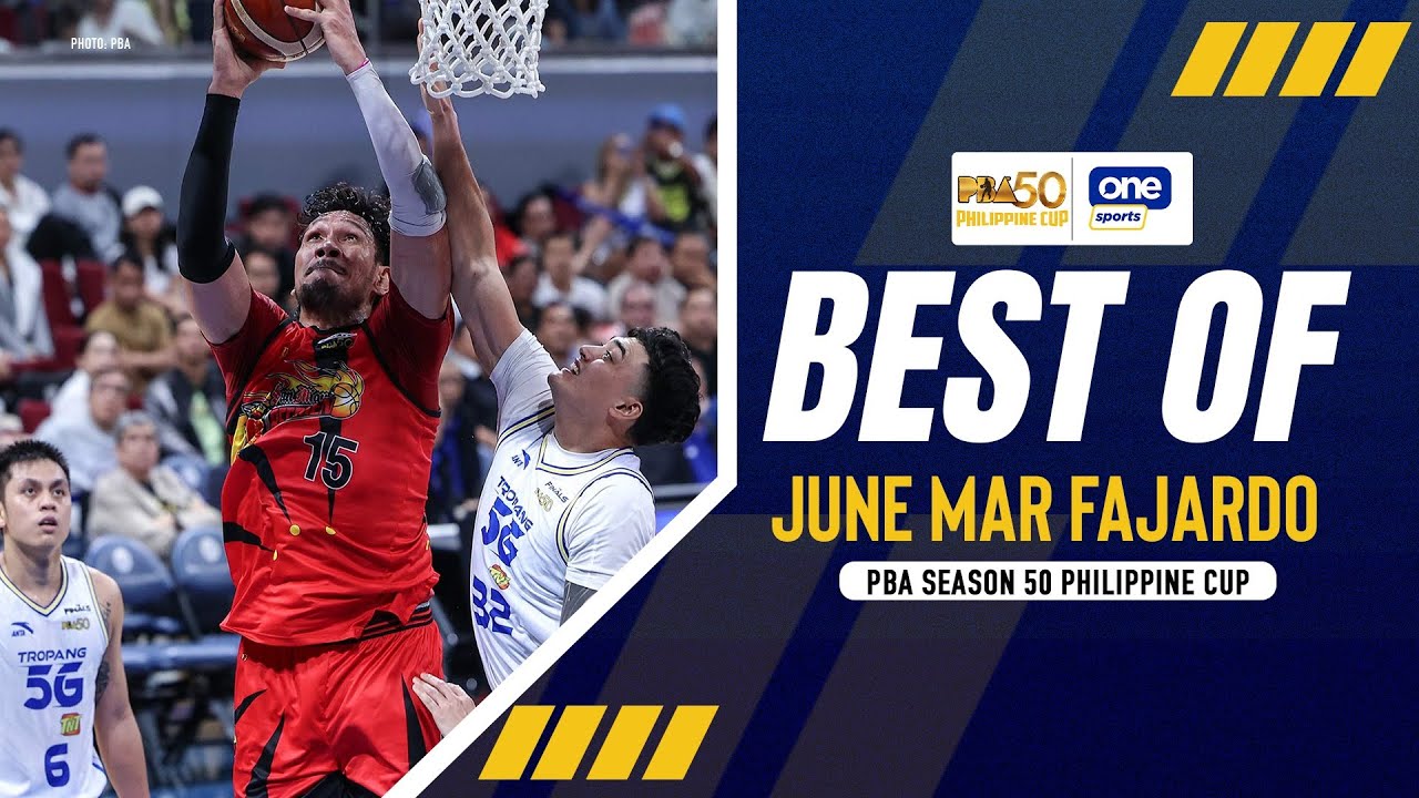 BEST OF JUNE MAR FAJARDO | SAN MIGUEL BEERMEN | PBA SEASON 50 PHILIPPINE CUP