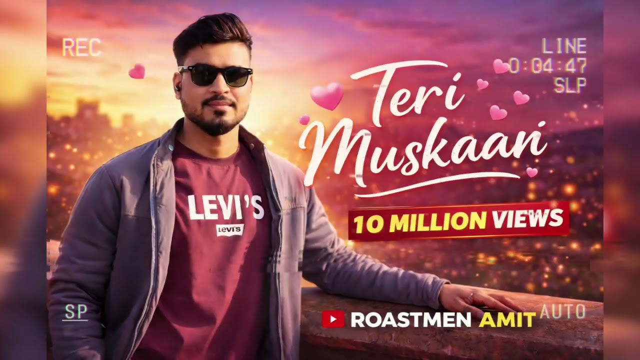 Teri Muskaan ❤️ Official Song | Roastmen Amit | Romantic Hindi Song 202
