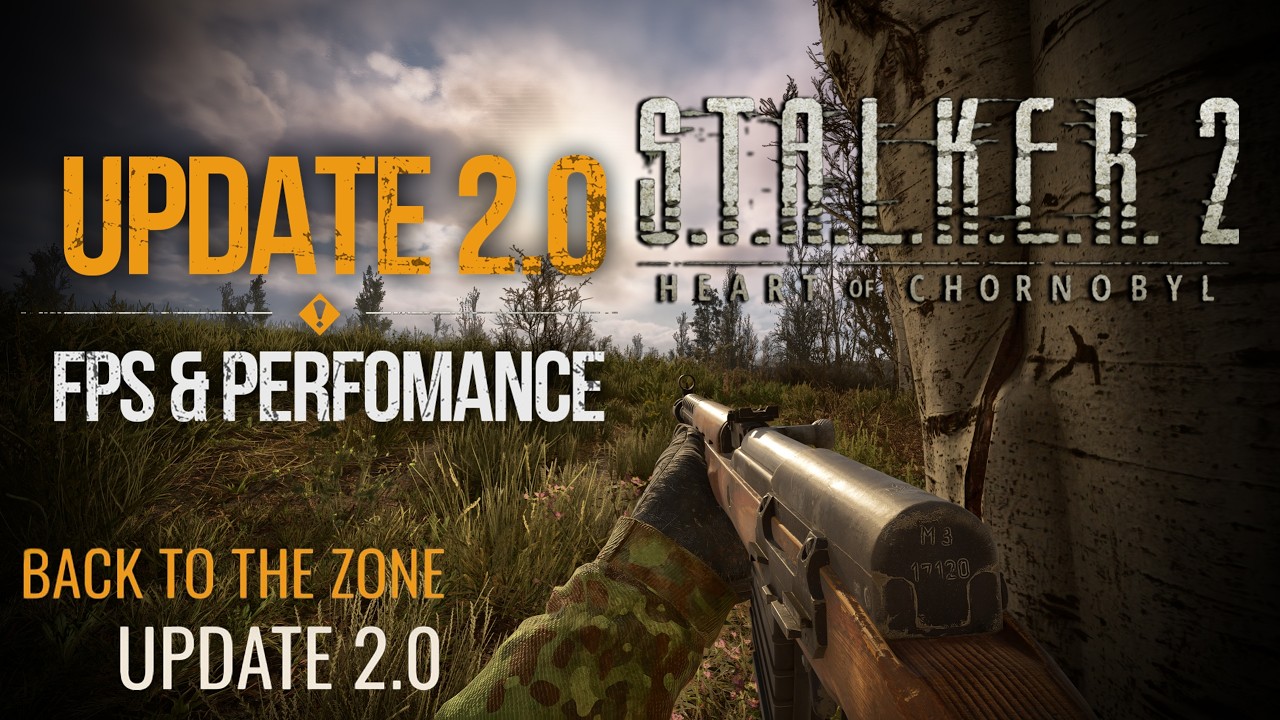 S.T.A.L.K.E.R. 2  Perfomance & FPS Comparison - Patch 1.9 & Update 2.0