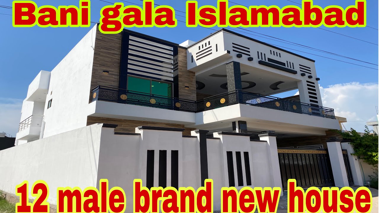 12 Marla brand new House for sale in bani gala Islamabad with all facilities cheap house