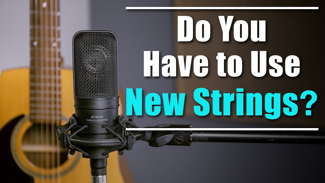 New Strings vs Old Strings : Recording Acoustic Guitar
