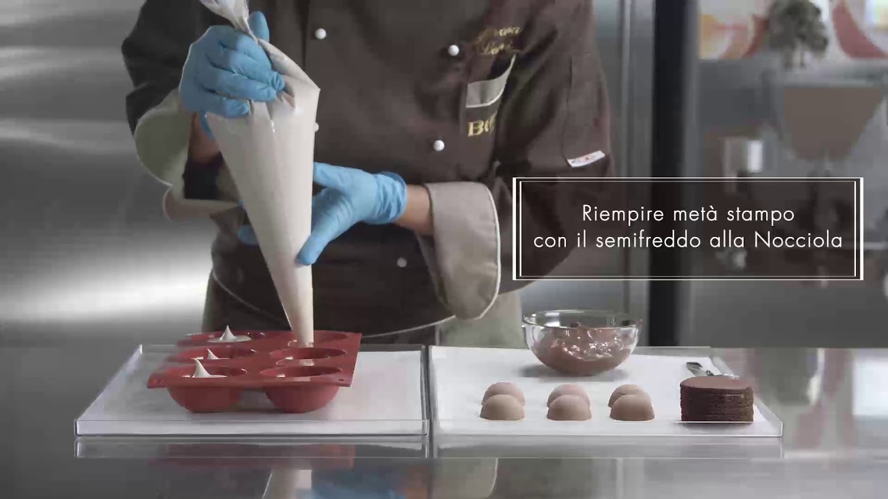 Video Tutorial - Monoporzioni Nocciole e Gianduia Babbi