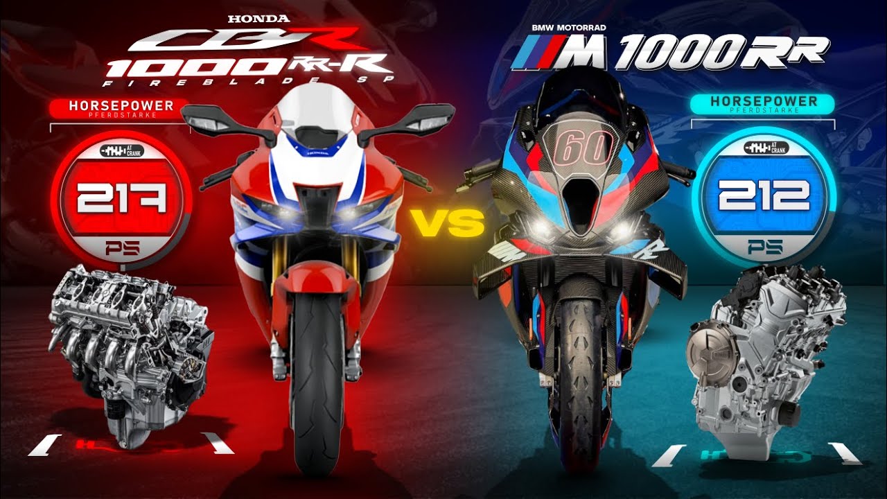 The REAL King of Inline-4 Superbikes? ┃  Honda CBR1000RR-R Fireblade SP vs BMW M1000RR