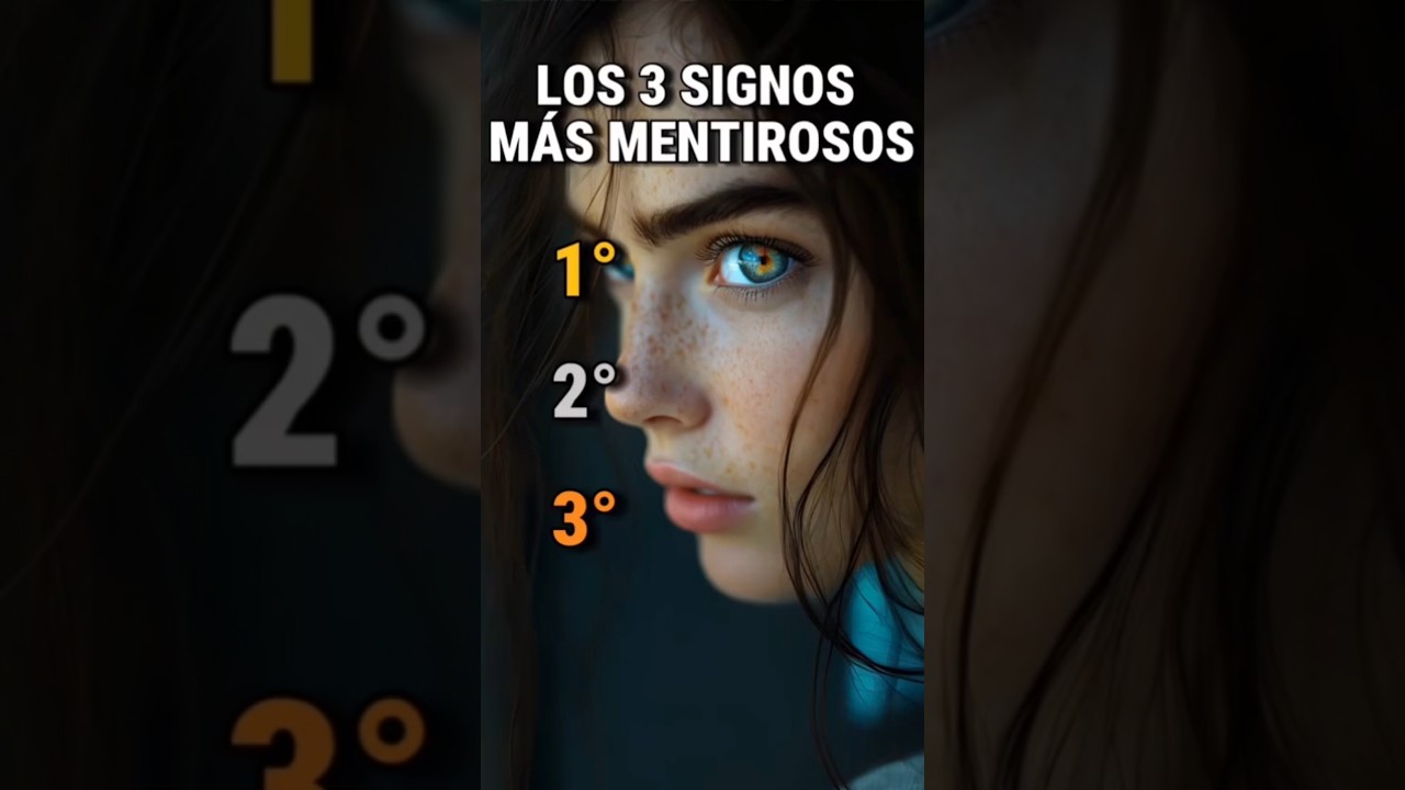 Los 3 signos m&aacute;s mentirosos del zodiaco 🫣 #signos #signosdelzodiaco #horoscopo #astrologia #geminis