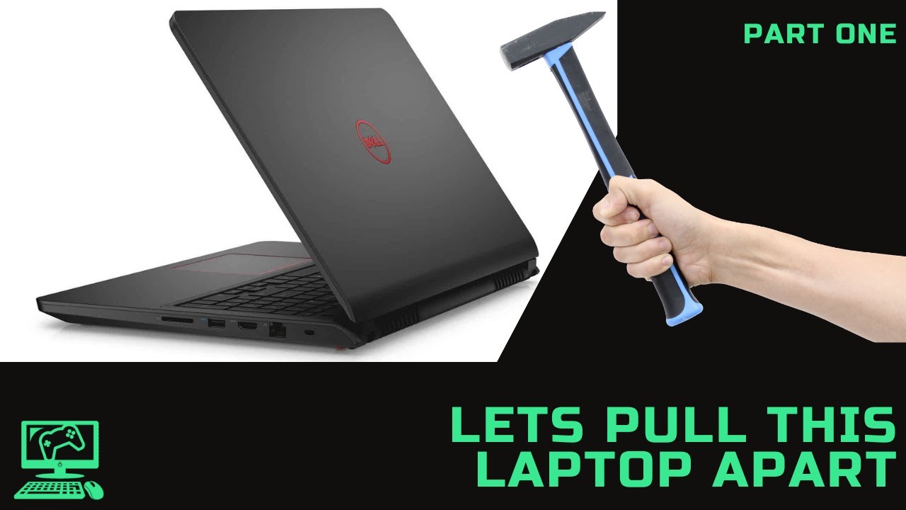How To Clean A Laptop (Part 1) Dell Inspiron 15 7559